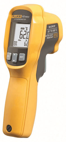 Sensor de temperatura de infravermelho - Fluke 62 MAX - Worldpoly Pty Ltd - flangeado / de processo / robusto