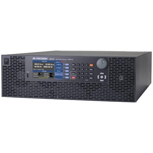 Fonte de alimentação elétrica programável - 9833B - B&K Precision - de mesa / 3U / CA/CC