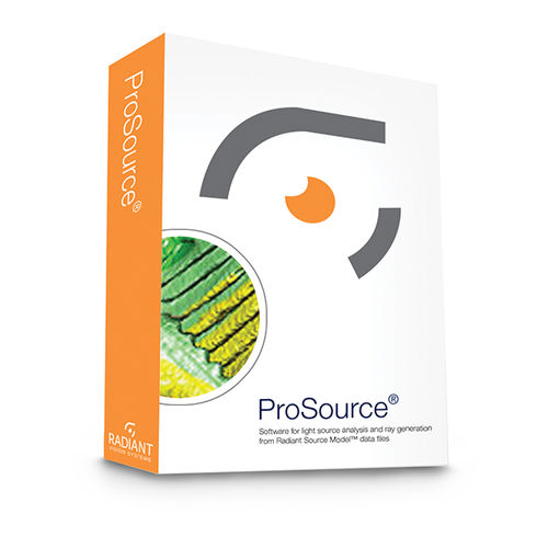 Software para análise de fontes de luz - ProSource® - Radiant Vision Systems - de medição / de análise de imagens / de qualidade