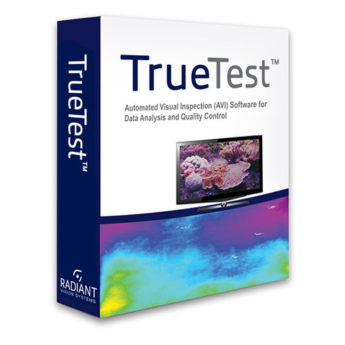 Software de inspeção visual - TrueTest™ - Radiant Vision Systems - de análise de imagens / de análise de dados / de coleta de dados