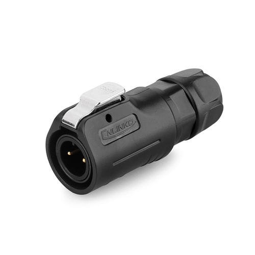 Conector de alimentação elétrica - LP-12-2 - SHENZHEN LINKO ELECTRIC CO.,LTD - Socket / circular / fêmea