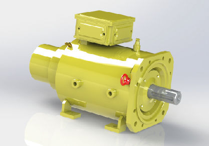 Motor assíncrono - FLUID AX 100C - COMER S.r.l. - CA / IP54 / 8 polos