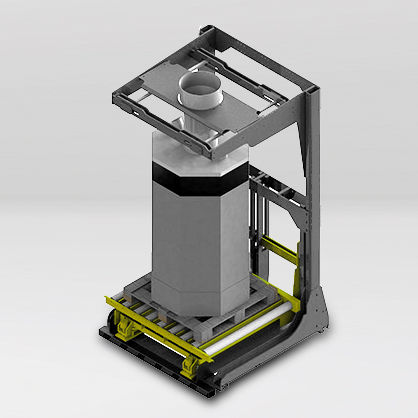 Envasadora para granulados - Octabin - GREIF-VELOX Maschinenfabrik GmbH - para granulados / para a indústria química