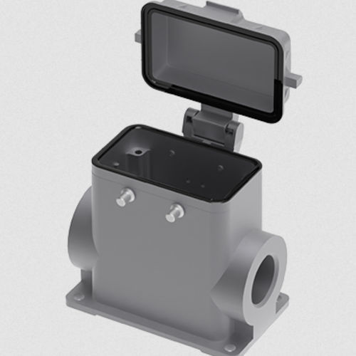 Carcaça de conector IP65 - S10B-SMH-4B-M25-PC - Ningbo SUPU Electronics Co., Ltd. - para uso intensivo / de plástico / metálica