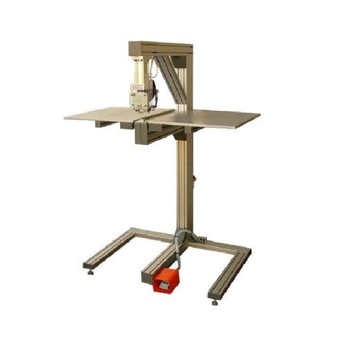 Máquina grampeadora pneumática - SGR 1 / QE / SPEZIAL - MEZGER Heftsysteme - com pedal / para chapa de alumínio