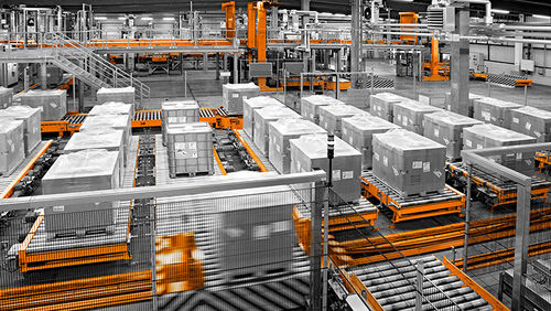Transportador de rolos - MSK - horizontal / de transporte / de movimentação