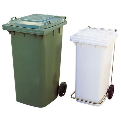 Contêiner de lixo em material plástico - ECO 120 - Nordcontenitori - Logis-Rent - para resíduos urbanos / para papel / para plásticos