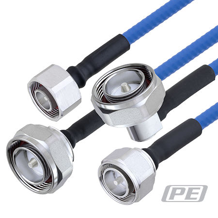 Cabo montado DIN - SPP-250-LLPL series - Pasternack Enterprises, Inc. - RF / coaxial / reto