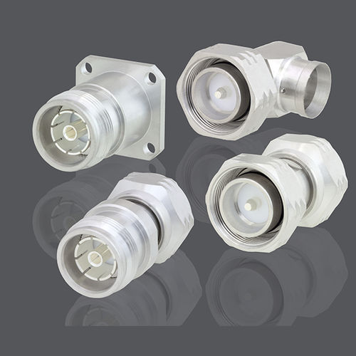 Conector RF - 4.3-10 Adapter RF series - Pasternack Enterprises, Inc. - coaxial / reto / cotovelo