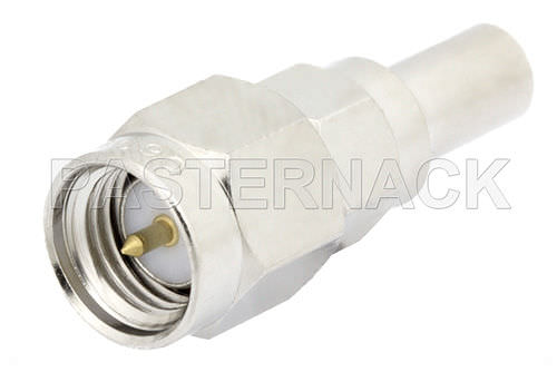 Adaptador elétrico para cabos - 1.0/2.3 Adapter RF series - Pasternack Enterprises, Inc. - de interface / macho / fêmea