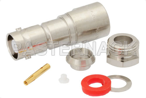 Conector RF - MHV series  - Pasternack Enterprises, Inc. - radiofrequência / coaxial / reto