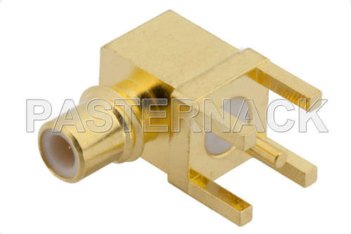 Conector radiofrequência - SMC series  - Pasternack Enterprises, Inc. - coaxial / Jack / cotovelo