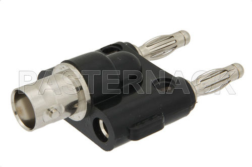 Adaptador elétrico de interface - Banana Adapter RF Series - Pasternack Enterprises, Inc. - macho / fêmea / BNC
