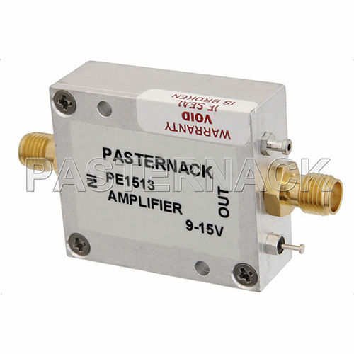 Amplificador RF - Pasternack Enterprises, Inc. - micro-ondas / de instrumentação / em linha