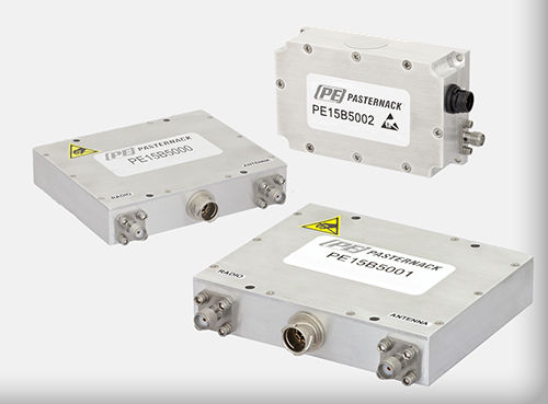 Amplificador RF - PE15B5000 series - Pasternack Enterprises, Inc. - de comutação / de banda larga / compacto