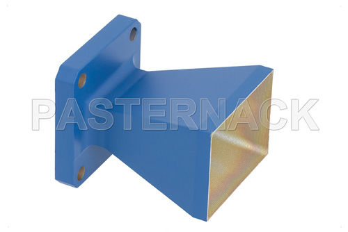 Antena tipo corneta - WR-90  - Pasternack Enterprises, Inc. - para guias de onda
