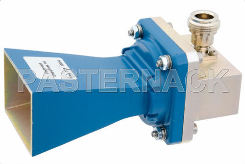 Antena tipo corneta - WR-112  - Pasternack Enterprises, Inc. - com adaptador / para guias de onda