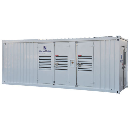 Grupo gerador de energia a diesel - EMN-1000 - ELECTRA MOLINS - trifásico / estacionário / em contêiner
