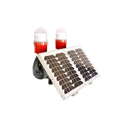 Sinalizador de obstáculos de LED - SOLBIB TWINY - Indelec - de baixa intensidade / aéreo