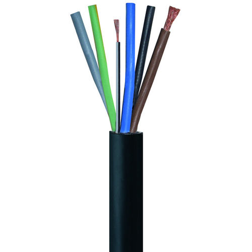 Cabo de alimentação - AC PURWIL EVC H05BZ5-F - Brugg Kabel AG - resistente a óleo / retardante de chama / resistente às chamas