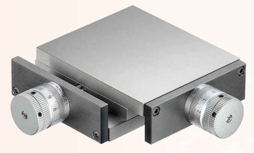 Mesa de posicionamento XY - CM series - GIROUD Mécanique de Précision - manual / de 2 eixos / estreita