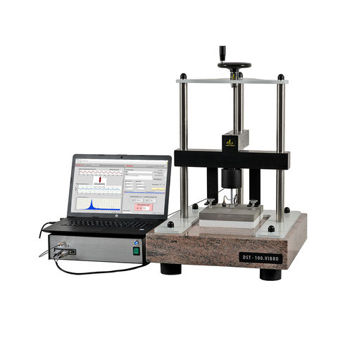 Aparelho de teste de rigidez - DST-100.Vibro - STIROLAB d.o.o. - controlado por computador / de materiais / de produção