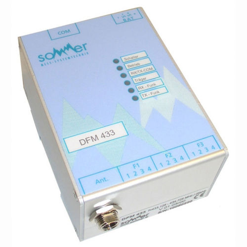 Transceptor para radiotelemetria - DFM 433 - SOMMER Messtechnik GmbH - RF / de transmissão de dados / compacto