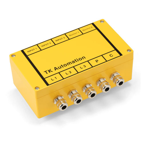 Caixa de montagem resistente a impactos - BDN series - TAKACHI Electronics Enclosure Co., Ltd. - de piso / retangular / em alumínio fundido