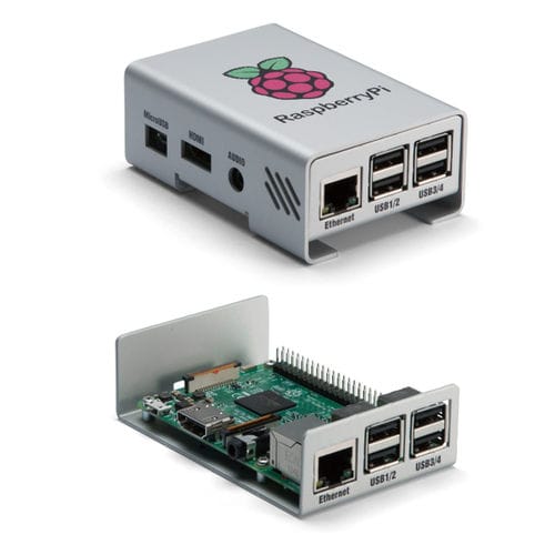 Caixa de montagem Raspberry Pi - RPI series - TAKACHI Electronics Enclosure Co., Ltd. - com flange / para montagem VESA / de mesa