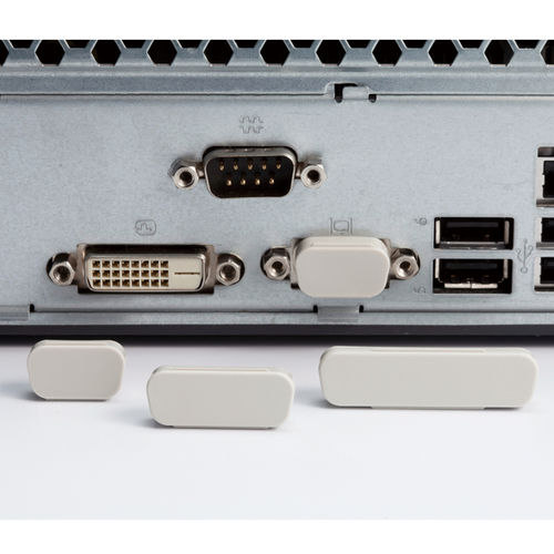 Tampão para conector D-Sub - DTC series - TAKACHI Electronics Enclosure Co., Ltd. - oval / fêmea / em material plástico