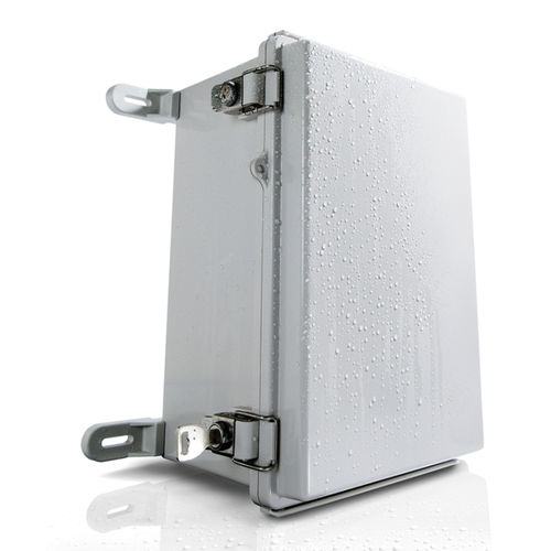 Caixa de montagem com trinco em aço inoxidável - BCPK series - TAKACHI Electronics Enclosure Co., Ltd. - de parede / para montagem em poste / retangular