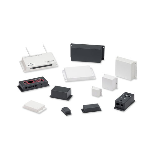 Caixa de montagem com flange - TWF series - TAKACHI Electronics Enclosure Co., Ltd. - de parede / retangular / quadrada