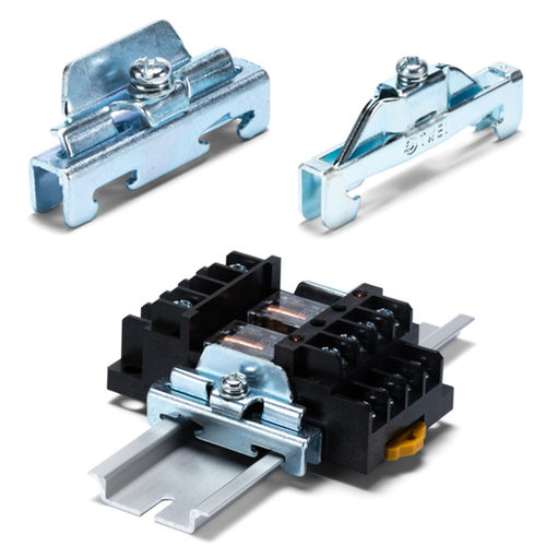 Poste final - TKR series - TAKACHI Electronics Enclosure Co., Ltd. - para bornes / em aço / para trilho DIN