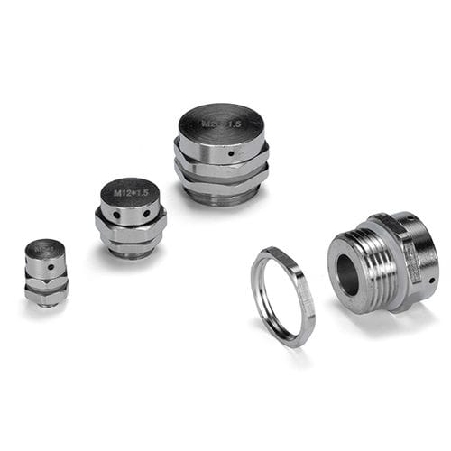 Tampão cilíndrico - CVP-M series - TAKACHI Electronics Enclosure Co., Ltd. - com rosca / em latão / em PTFE