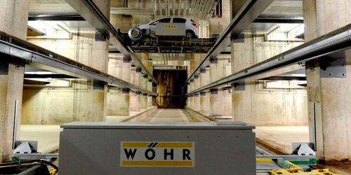 Plataforma para estacionamento reclinável - Multiparker 760 - Otto Wöhr GmbH - com 2 níveis