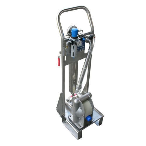 Unidade de filtragem de pressão - Siga Filtration - para líquidos / móvel / em aço inoxidável