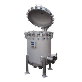 Carcaça de filtro de cesto multiplex - Siga Filtration - para produtos químicos / em aço inoxidável / de grande fluxo