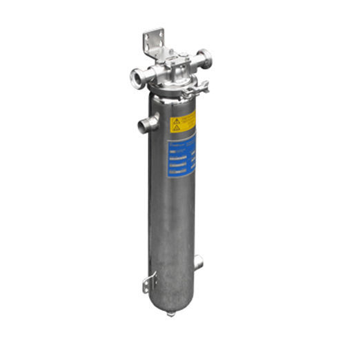 Carcaça de filtro em linha - Siga Filtration - monocartucho / para produtos químicos / em aço inoxidável