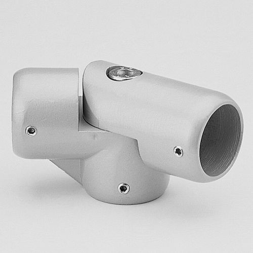 Conector de tubos em T - 3321A - Ernst Brinck & Co. GmbH - articulado / em alumínio / porta-tubo