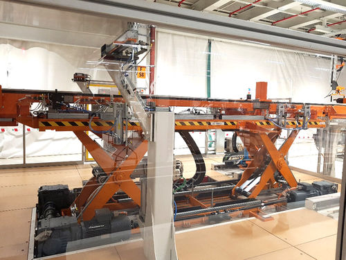 Mesa elevatória tipo tesoura - MT-M15 - ROFA Group - de fole / estacionária / móvel