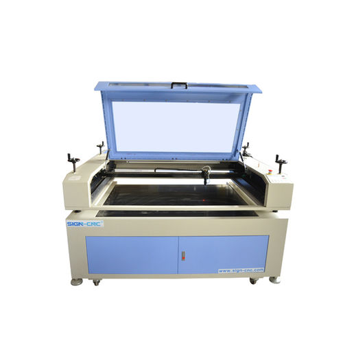 Máquina de corte a laser CO2 - 1390 - Jinan Sign CNC Equipment Co., Ltd - para aço / para borracha / para PVC