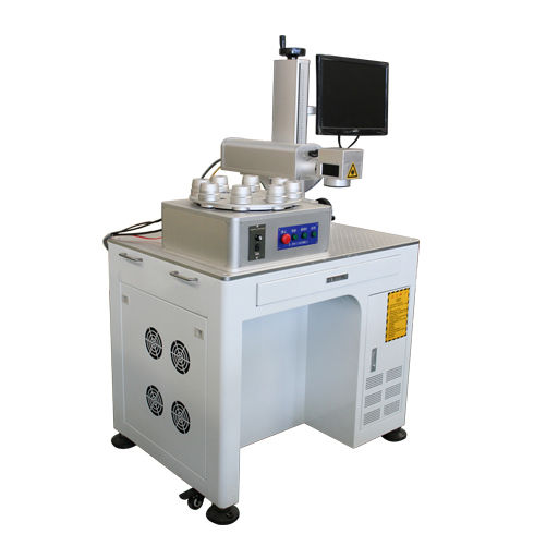 Máquina de gravação a laser de fibra - Jinan Sign CNC Equipment Co., Ltd - para metais / de materiais plásticos / de borracha