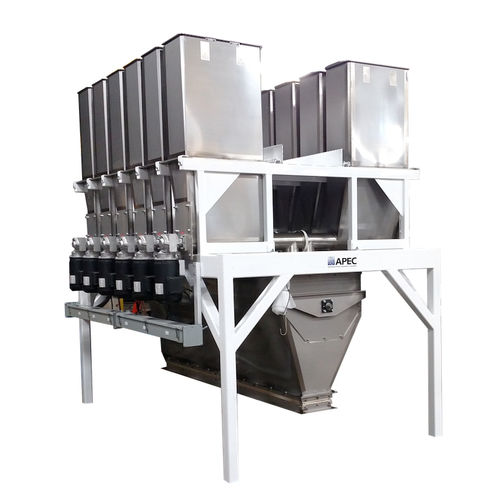 Máquina de pesagem eletrônica - APEC - para granel / para a indústria alimentícia / para granulados