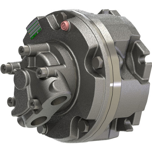 Motor hidráulico de pistões radiais - GM1 - SAI Motori Idraulici - de cilindrada fixa
