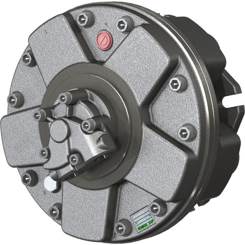 Motor hidráulico de pistões radiais - GM4 - SAI Motori Idraulici - de cilindrada fixa
