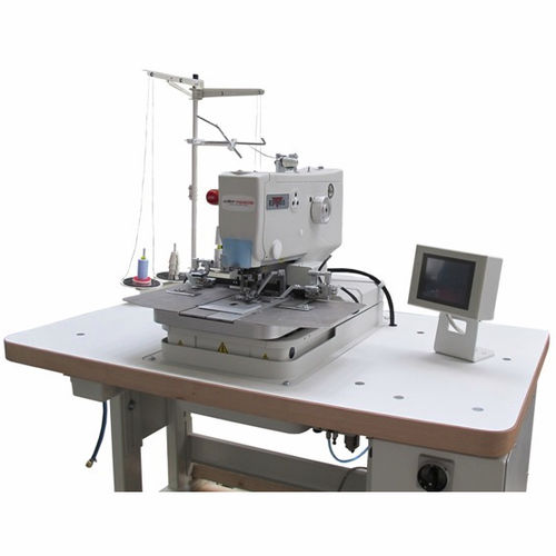 Máquina de costura caseadeira de olho - ES-505 Indexer - AMF Reece CR, s.r.o. - fixa / com controle de tela sensível ao toque / de alta velocidade
