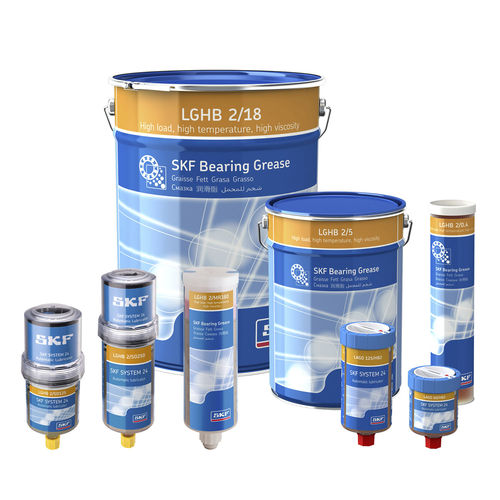 Graxa de lubrificação - LGHB 2 - SKF Maintenance,Lubrication and Power Transmission - à base de óleo mineral / de complexo de cálcio / para rolamentos