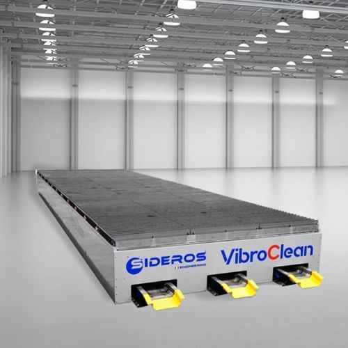 Mesa de aspiração para corte a plasma - Vibroclean - SIDEROS Engineering - autolimpante