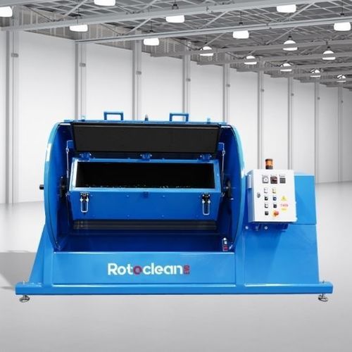 Tambor de rebarbar de acabamento - Rotoclean EVO - SIDEROS Engineering - compacto / de tambor rotativo