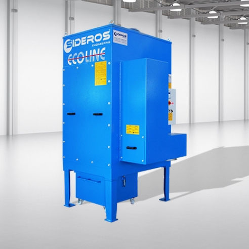 Coletor de pó de cartucho - ECOLINE - SIDEROS Engineering - lavagem em contracorrente / compacto / modular
